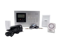 Built-in Calendar Clock GSM Home Alarm System With 8 wired + 99 wireless zones