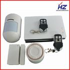 SMS and voice reminding zone modified gsm security alarm system