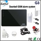 Saful 96 wireless zones 2 wired zones GSM security alarm system