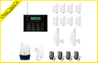 Commercial Indoor GSM Security Alarm System , IOS / Android House Intruder Alarm Systems