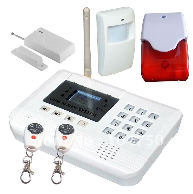 Wireless 98 zones Home Burglar Alarms, security system, house, intruder alarm