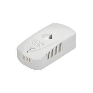 CPU Home natural gas Detector Alarm, AC220V, plastic, white, 	 personal gas detector