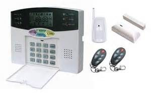 Remote control Wireless Alarm, LCD Voice, GSM , SOS, fire, gas