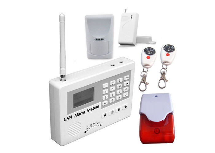 GSM Home Alarm System With Two-way Voice Communication, SOS Zone