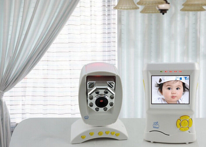 infrared LED Digital Two Way Talk Baby Monitor with video , 300m Distance