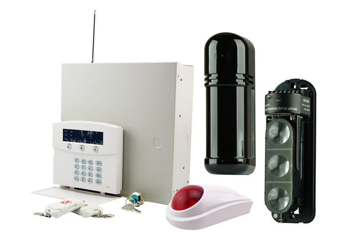 Monitored Burglar Alarm With6,8 and 16 completely programmable zones