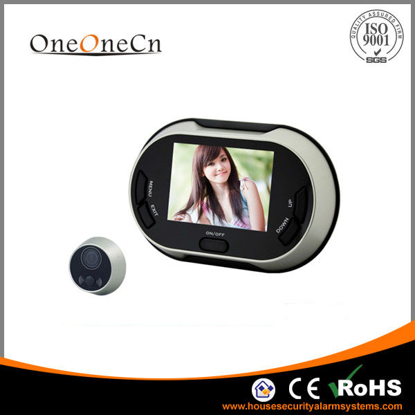 3.5 inch Digital Wide Angle Door Peephole Viewer For Home Security