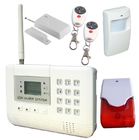 GSM / PSTN home security wireless GSM Home Alarm System 315 / 433MHz