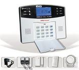 7 wired and 99 wireless defense zones wireless Alarm System with LCD Screen