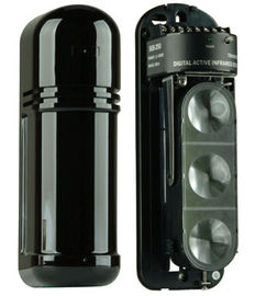 Outdoor 50m 8 Bands Frequencies Infrared 3 Beam Detectors With Led Display
