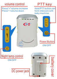 2.4 Ghz Digital Audio Baby Monitor With High Sensitive Intercom , Two Way Talk