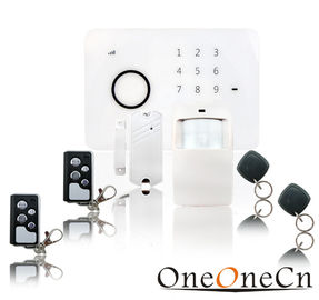 APP SMS RFID Audio GSM Security Alarm System With Motion Detector
