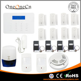 Intercom Wireless GSM Home Alarm System Support Different Language