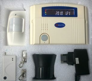 LCD Display GSM Home Security Surveillance Systems Wireless ALM-F8GHS