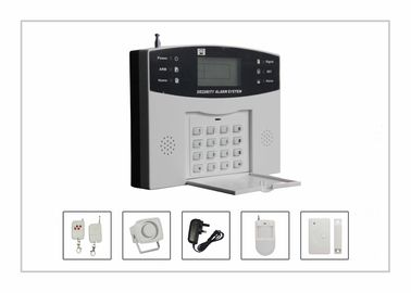 Dc 12v / 1a 5 Wireless Remote Control Lcd Security Alarm System With Led Display LYD-112L