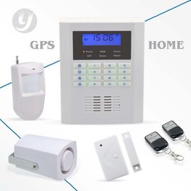 Pstn Home Gsm Security Alarm System Quad-band LCD Display Intruder Alarm