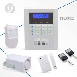 Quad-Band GSM Security Alarm System PSTN LCD Display Wireless Home Burglar