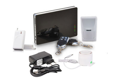 SMS, 4 Language Wireless Home Burglar Alarms, GSM Control Panel With Password Protection
