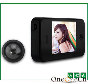 3.5 Inch TFT Screen Front Door Peephole Viewer Black View Angle 150°