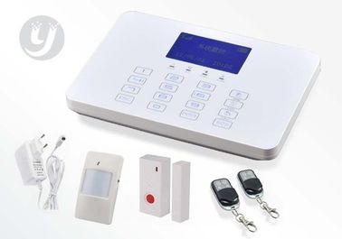 Wireless GSM / SMS Alarm Home Security Alarm System With Touch Screen