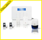 Touch Keypad Wireless GSM Alarm System With Smart Door Sensor Support App