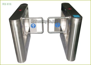 Retractable Supermarket Swing Gate Ce Approved IR Sensor Alarm  Turnstile