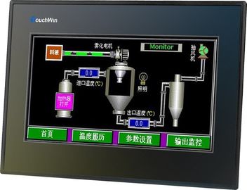 256 Colors Touch Screen PLC With HMI Human Machine Interface Power Supply DC 24V