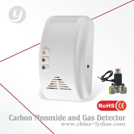Carbon Monoxide and Gas Detector With Shut Off Valve