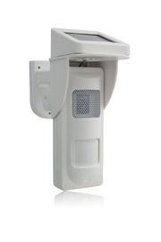 Outdoor Independent Voice  Alarm Motion Detectors With Solar Power