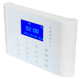 Wireless Touch Screen SMS Gsm Alarm System Android / IOS App Unique ID Code