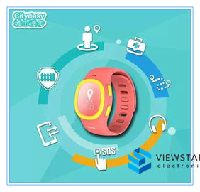 Children Bluetooth Smart Watches With GBS LBS Tracking Function Phone Watch GSM Supported