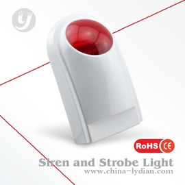 Wired Flashing LED Siren And Strobe Light For Security Alarm System