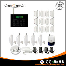 Commercial Indoor GSM Security Alarm System , IOS / Android House Intruder Alarm Systems