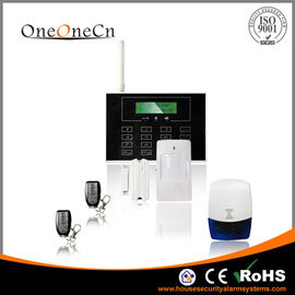 Commercial Indoor GSM Security Alarm System , IOS / Android House Intruder Alarm Systems