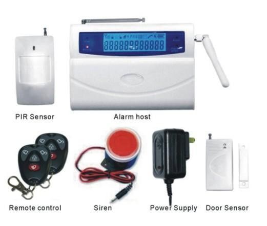 28 Wireless Business GSM home burglar alarm systems 110dB, residential alarm systems