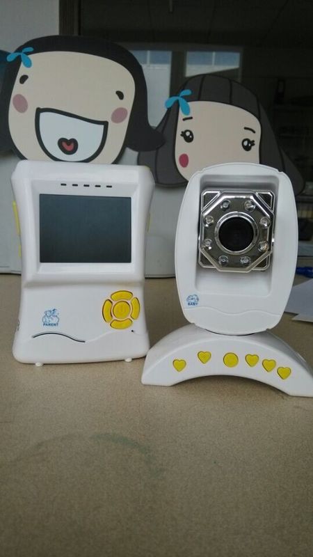 Indoor Pan-Tilt Wireless Baby Monitor With Night Light Function