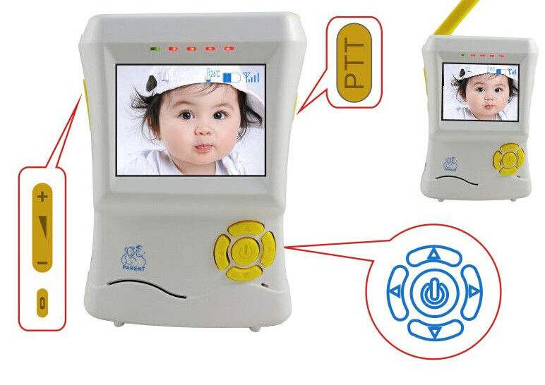 electronic babysitter Night Vision Baby Monitor With Infra-red LED Camera