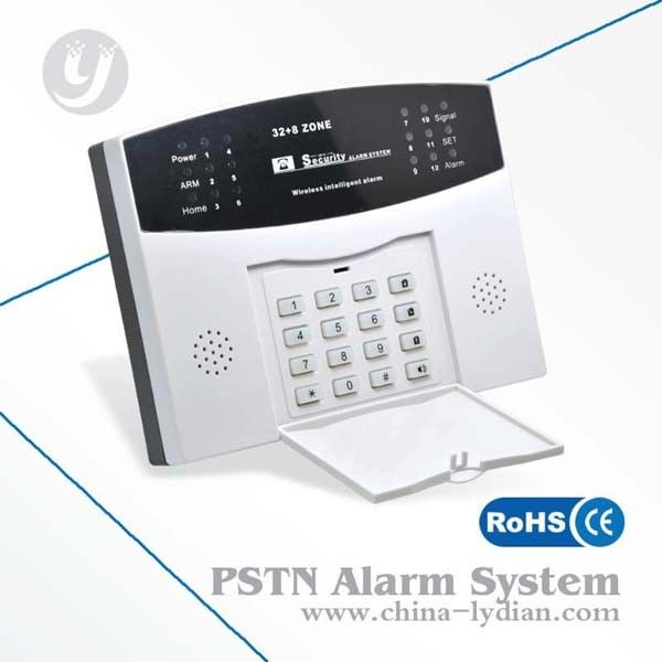 Wireless Home Burglar Gsm Security Alarm , 433MHz Burglar Alarm