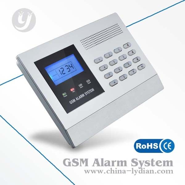 LCD PSTN Home Gsm Security Alarm System , Gas Alarm System