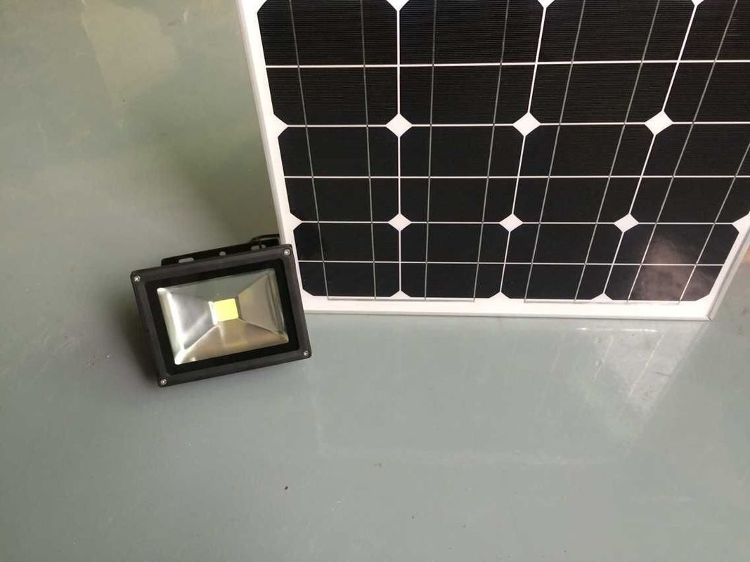 10 Watt Solar Led Security Flood Lights Aluminum Die-casting 180 Degree Beam Angle