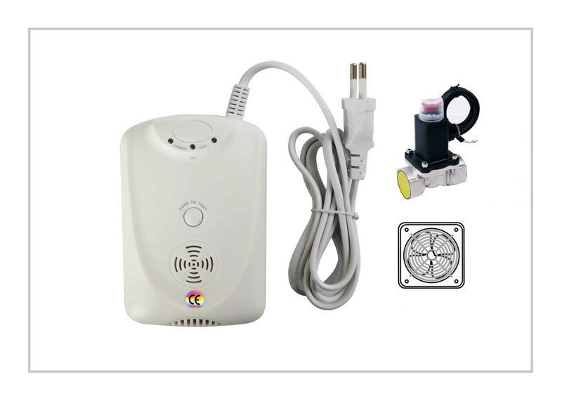 Wall Mounted Combined Co / Carbon Monoxide And Gas Detector For Natural Gas LYD-710DVF