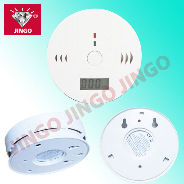 Portable fire alarm CO (carbon monoxide) sensor gas detector with sounder