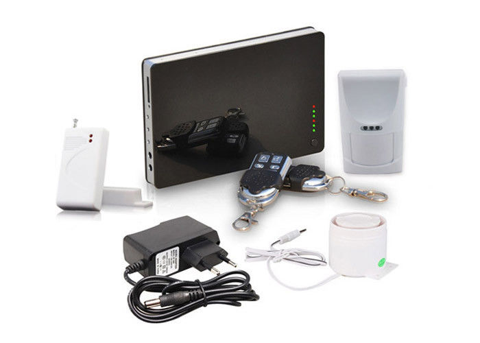 SMS Wireless GSM Home Security Alarm System In 4 Languages with 12 Wireless Zones