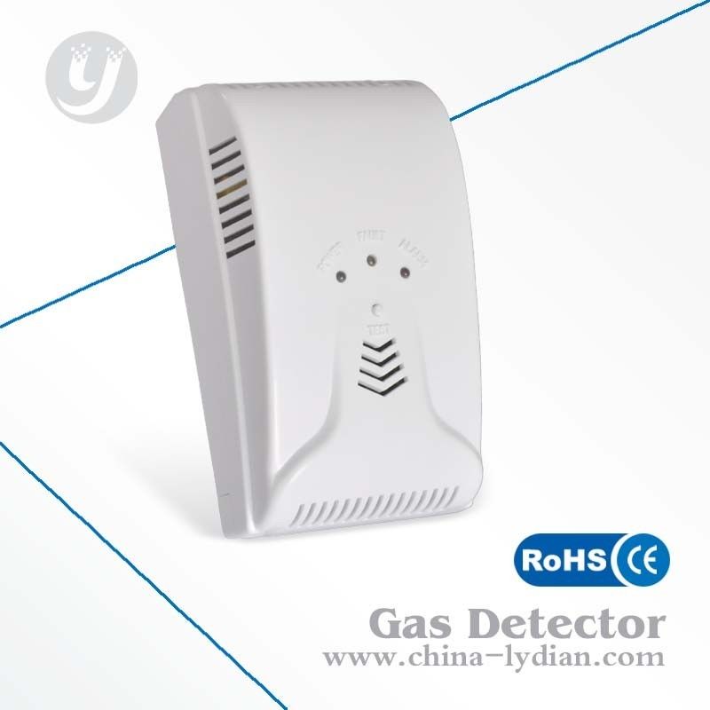 CE approved LPG LNG Gas Detector Alarm Standalone Gas Sensor Alarm AC Power