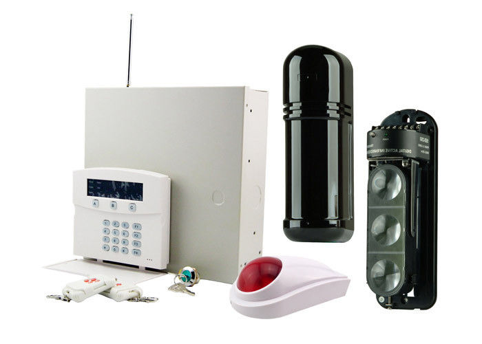 100mA, 1.5W DC 8 Zones Intelligent Control Panel, Intrusion Alarm System With 12 - 15V