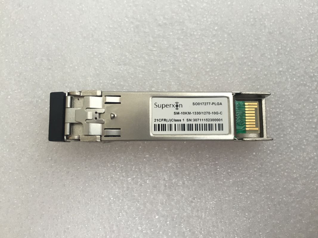 BIDI PON SFP Optical Transceiver 2.5Gb/s Class C+ 20Km Single 3.3V Power Supply