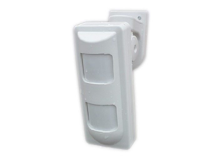2 PIR And MW Outdoor Alarm Motion Detector With Anti - mask , Pet Immunity